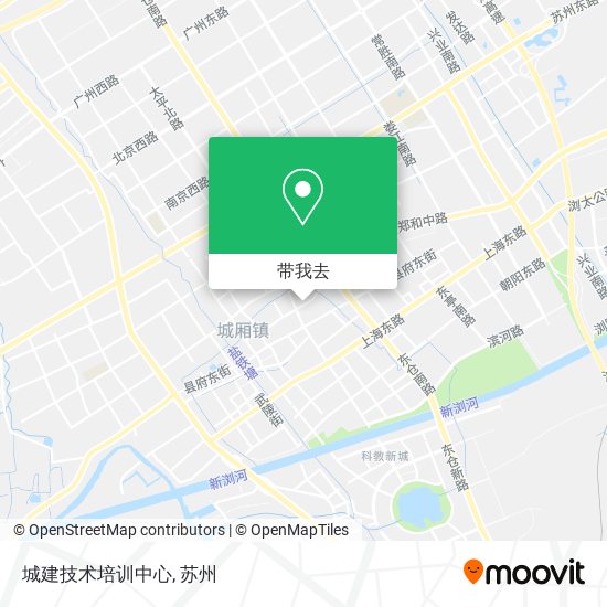 城建技术培训中心地图