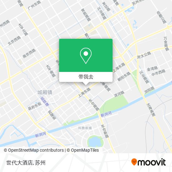 世代大酒店地图