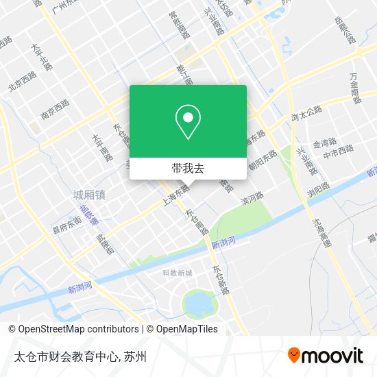 太仓市财会教育中心地图