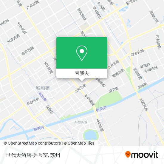 世代大酒店-乒乓室地图