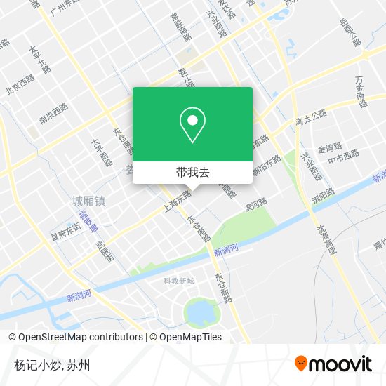 杨记小炒地图