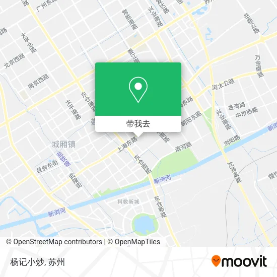 杨记小炒地图