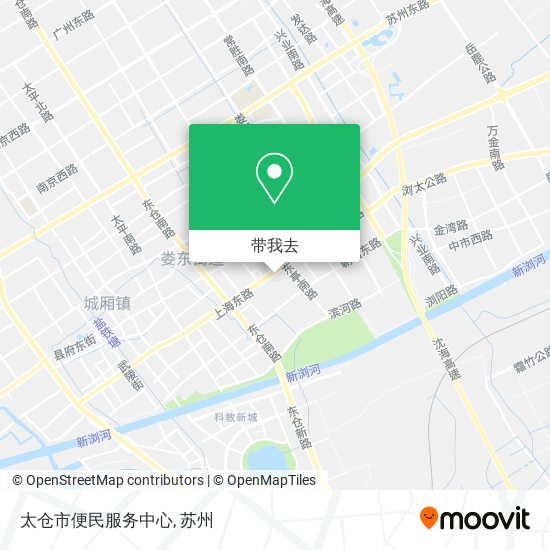 太仓市便民服务中心地图