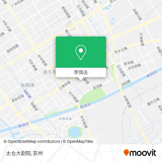 太仓大剧院地图