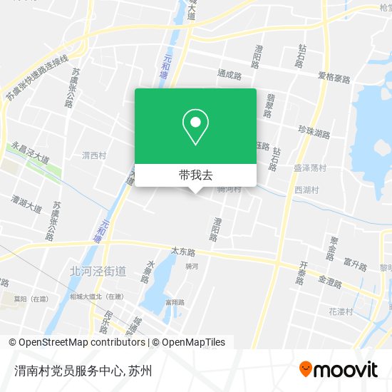 渭南村党员服务中心地图