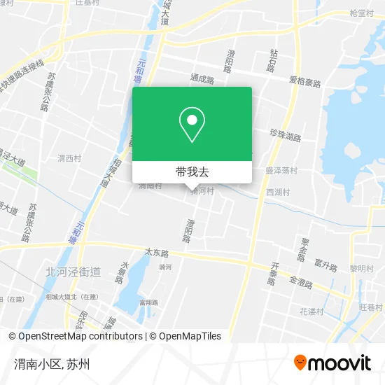 渭南小区地图