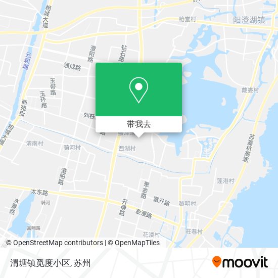 渭塘镇觅度小区地图