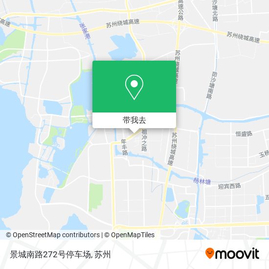 景城南路272号停车场地图
