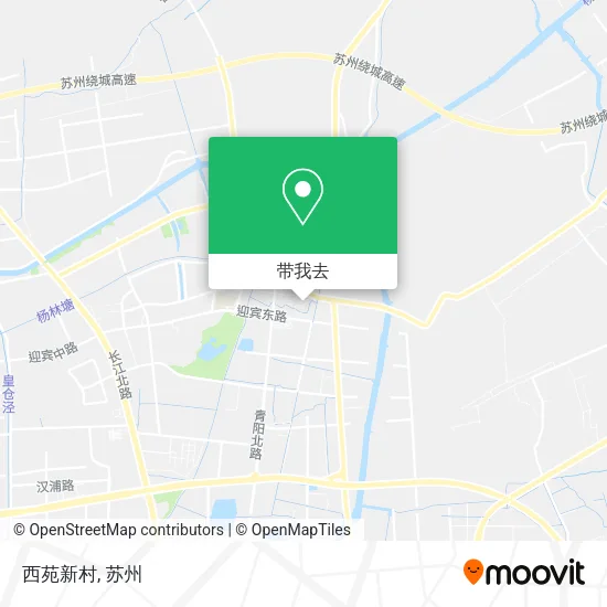 西苑新村地图