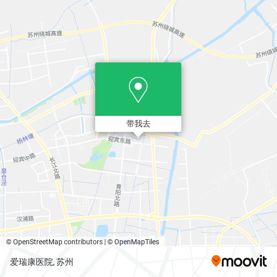 爱瑞康医院地图