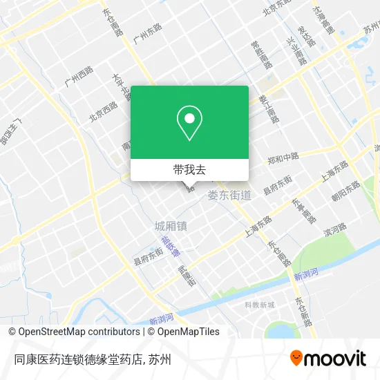 同康医药连锁德缘堂药店地图