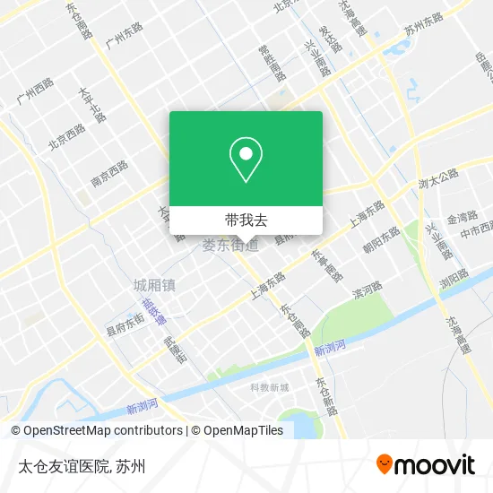 太仓友谊医院地图
