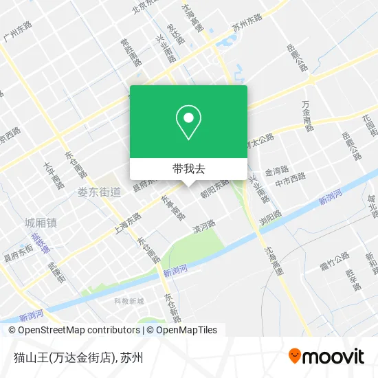 猫山王(万达金街店)地图