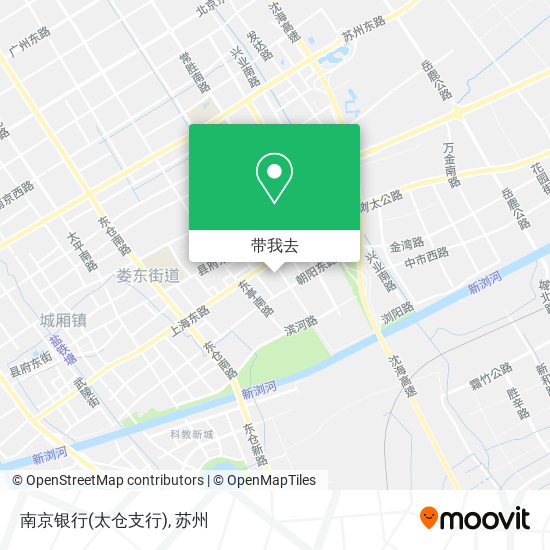 南京银行(太仓支行)地图