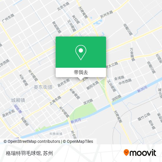 格瑞特羽毛球馆地图