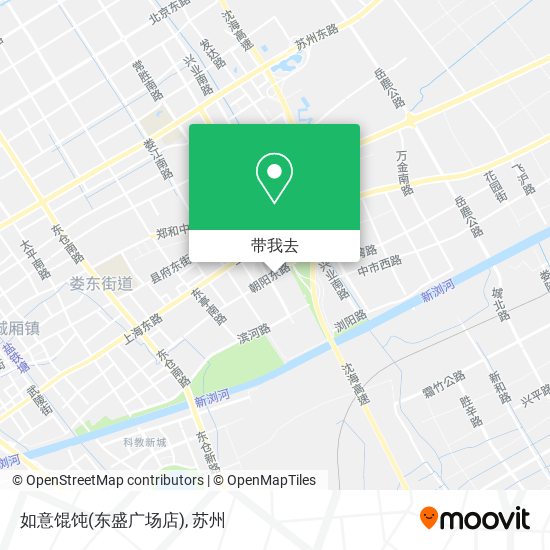 如意馄饨(东盛广场店)地图