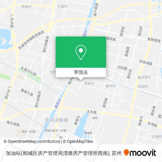 加油站(相城区房产管理局渭塘房产管理所西南)地图