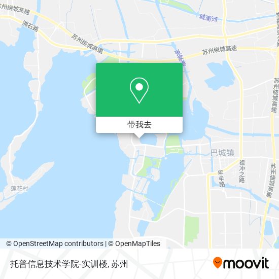 托普信息技术学院-实训楼地图