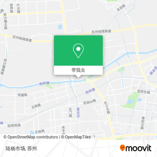 陆杨市场地图