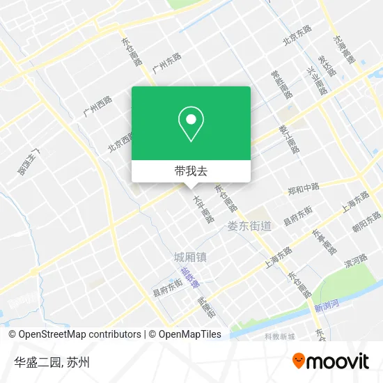 华盛二园地图