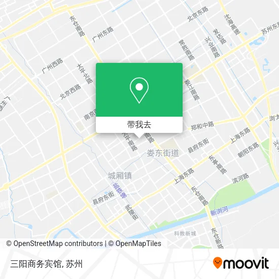 三阳商务宾馆地图