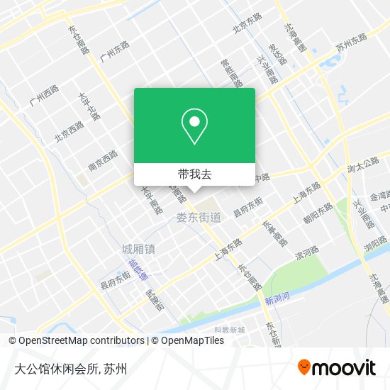 大公馆休闲会所地图