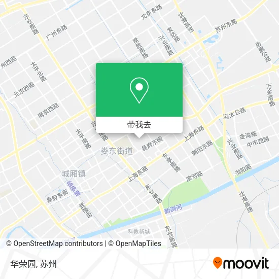 华荣园地图