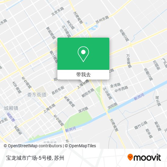 宝龙城市广场-5号楼地图