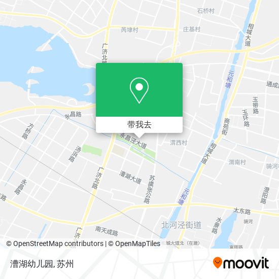 漕湖幼儿园地图