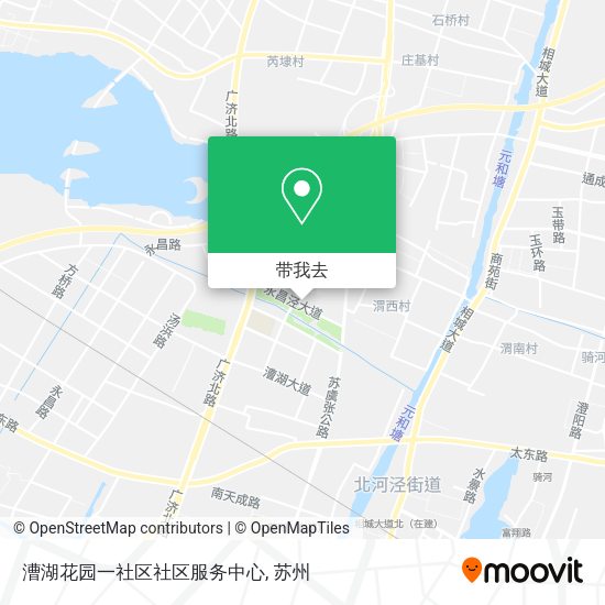 漕湖花园一社区社区服务中心地图