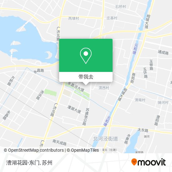 漕湖花园-东门地图