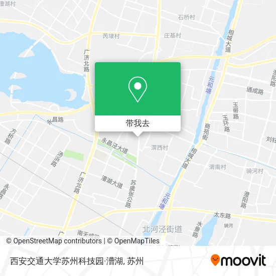 西安交通大学苏州科技园·漕湖地图