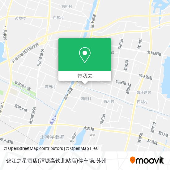 锦江之星酒店(渭塘高铁北站店)停车场地图
