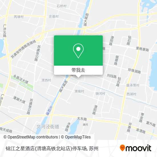 锦江之星酒店(渭塘高铁北站店)停车场地图