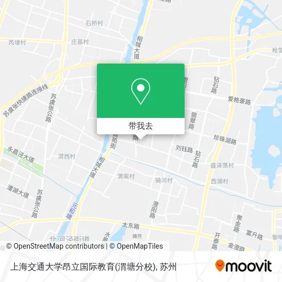 上海交通大学昂立国际教育(渭塘分校)地图