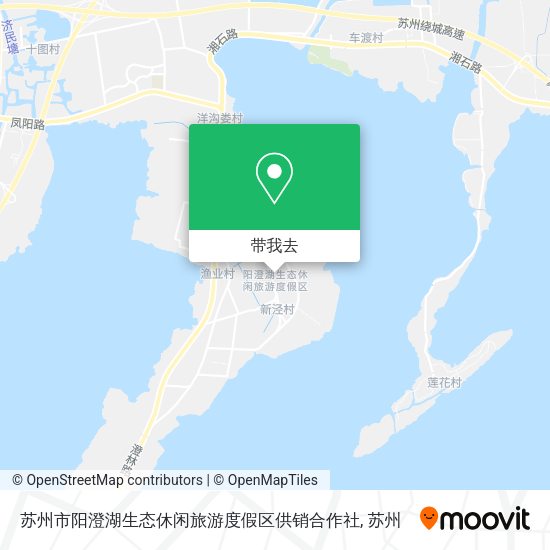 苏州市阳澄湖生态休闲旅游度假区供销合作社地图
