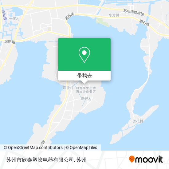 苏州市欣泰塑胶电器有限公司地图