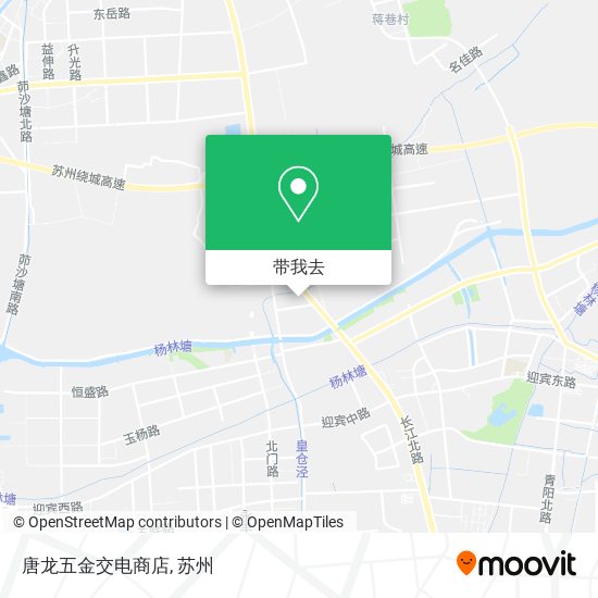 唐龙五金交电商店地图