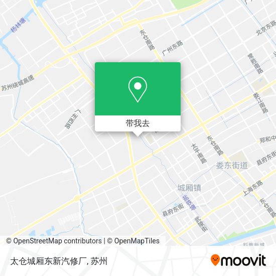 太仓城厢东新汽修厂地图