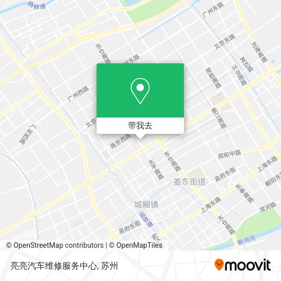 亮亮汽车维修服务中心地图