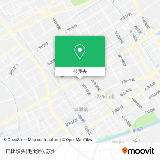 巴比馒头(毛太路)地图