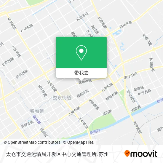 太仓市交通运输局开发区中心交通管理所地图