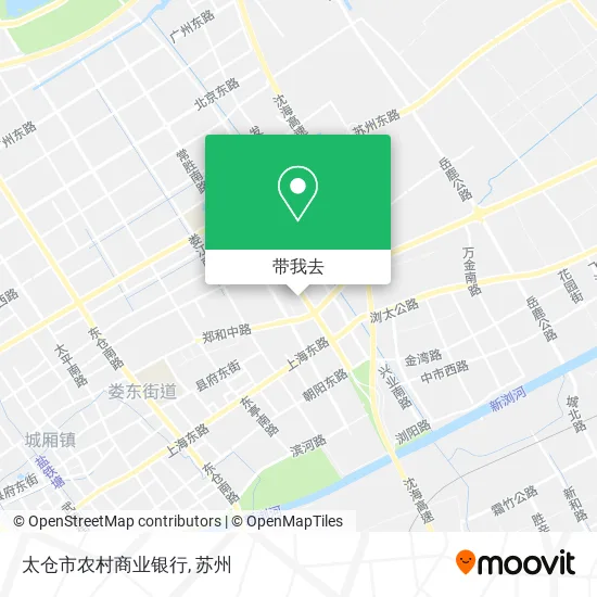 太仓市农村商业银行地图