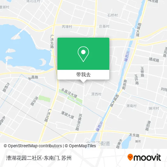 漕湖花园二社区-东南门地图