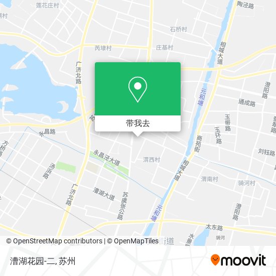 漕湖花园-二地图