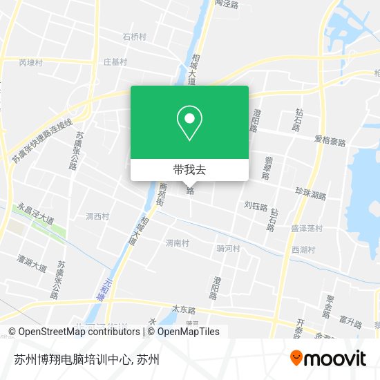 苏州博翔电脑培训中心地图