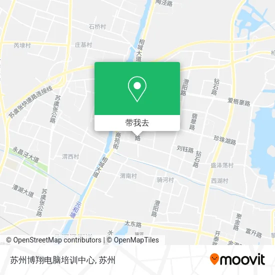 苏州博翔电脑培训中心地图