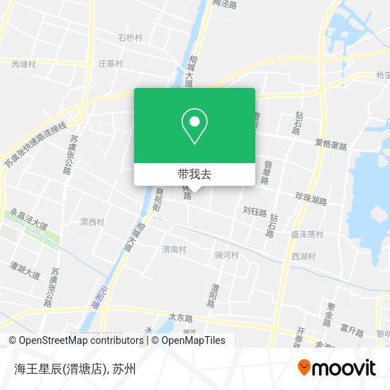海王星辰(渭塘店)地图