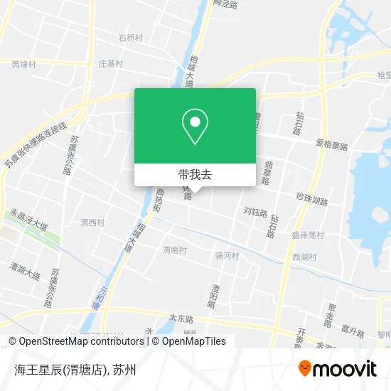 海王星辰(渭塘店)地图