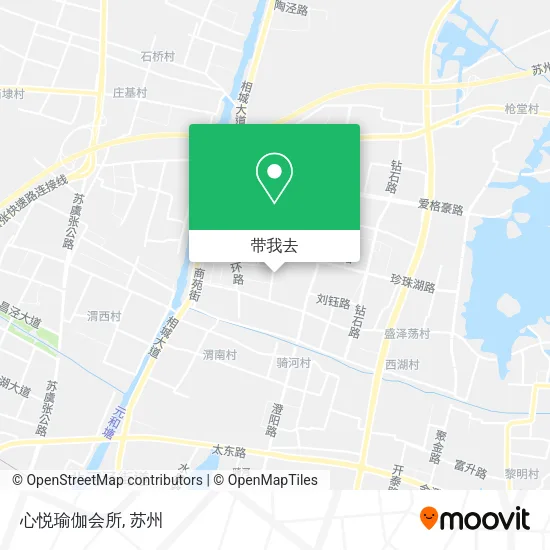 心悦瑜伽会所地图